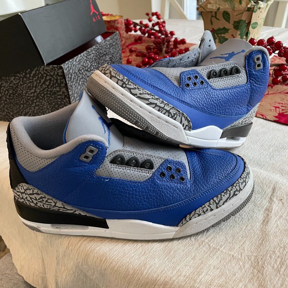 Air Jordon 3 Retro Varsity Royals